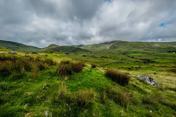 Dağlardaki manzara.