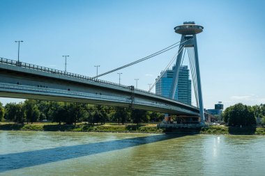 BRATISLAVA, SLOVAKIA - 18 Ağustos 2019: En çok SNP (