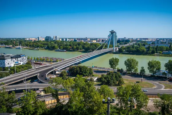 BRATISLAVA, SLOVAKIA - 18 Ağustos 2019: En çok SNP (