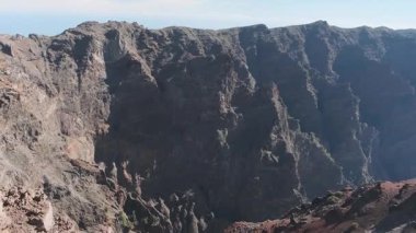 Mirador Roque de los Muchachos - La palma, Kanarya adaları. Popüler turizm merkezi