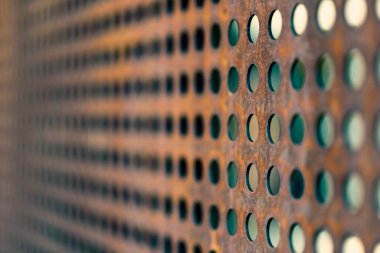 delinmiş metal yapılar yüzeysel alan derinliği