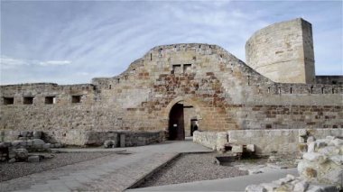 İspanya, Zamora 'daki Ortaçağ Şatosu