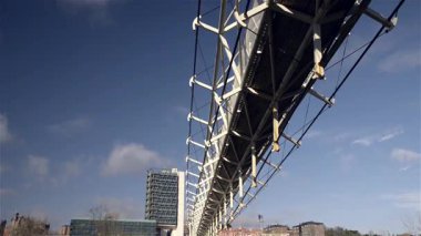 VìDOLID, SPAIN - 10 Şubat 2017: Bilim Müzesi, Mayıs 2003 'te eski bir un değirmenine dayanan ikonik bir mimari parçası ve müze olarak açıldı