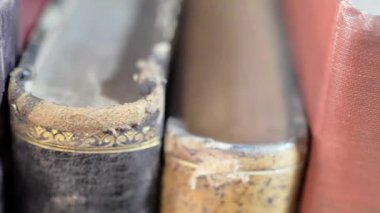 Kamerayı eski kitaplara çevir.