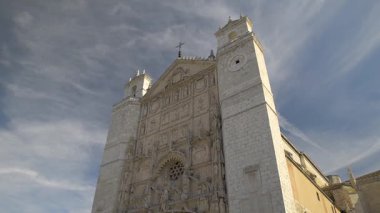 Valladolid, İspanya. The Iglesia de San Pablo (Saint Paul Kilisesi)