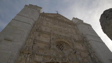 Valladolid, İspanya. The Iglesia de San Pablo (Saint Paul Kilisesi)