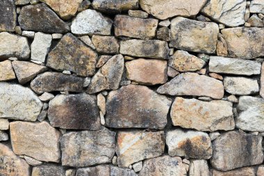 Eski bir taş duvarın dokusu