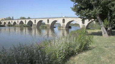 Douro Nehri üzerindeki Roma köprüsü Zamora 'dan geçiyor.