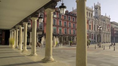 Valladolid, İspanya 'nın ana meydanı. Castilla y Leon Özerk Topluluğunun başkenti