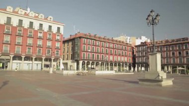 Valladolid, İspanya 'nın ana meydanı. Castilla y Leon Özerk Topluluğunun başkenti