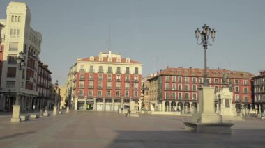 Valladolid, İspanya 'nın ana meydanı. Castilla y Leon Özerk Topluluğunun başkenti