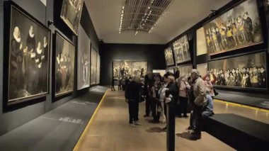 Amsterdam, Hollanda - 13 Mayıs 2017: Hermitage Amsterdam, Rusya 'nın St. Petersburg kentindeki Hermitage Müzesi' nin bir şube müzesidir..