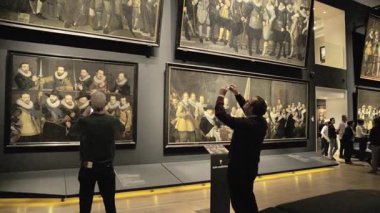 Amsterdam, Hollanda - 13 Mayıs 2017: Hermitage Amsterdam, Rusya 'nın St. Petersburg kentindeki Hermitage Müzesi' nin bir şube müzesidir..