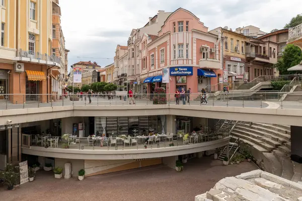 PLOVDIV, BULGARIA - 6 Haziran 2018: Filipinler 'in antik stadyumu