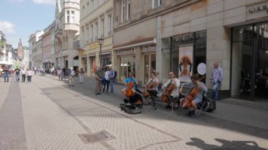 HeideELBERG, GERMANY - 16 Haziran 2019: Heidelberg