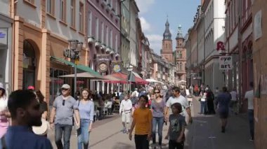 HeideELBERG, GERMANY - 16 Haziran 2019: Heidelberg