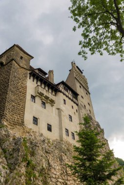 Brasov, Transilvanya. Romanya. Bran Ortaçağ Şatosu, Drakula efsanesiyle bilinir..