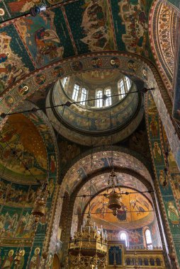 ConSTANTA, ROMANIA - 4 Haziran 2018: Romanya 'nın Köstence Ortodoks Katedrali