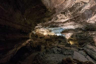 Cueva de los Verdes (Yeşiller Mağarası) Lanzarote, İspanya