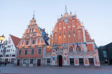 siyah nokta evi. Riga, Letonya
