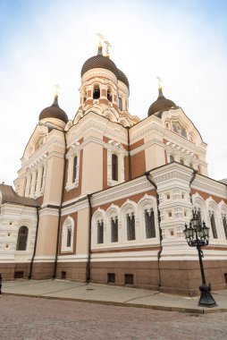 Alexander nevsky Katedrali, bir Ortodoks katedrali eski şehir tallinn, Estonya.