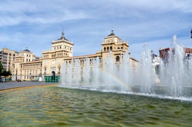 Paseo de Zorrilla 'daki Süvari Akademisi, Valladolid, İspanya