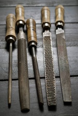 Rasp el dosyası araçları kümesi 