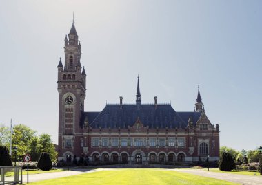 HAG, NETHERLANDS - 5 Mayıs 2016: Uluslararası Adalet Divanı 