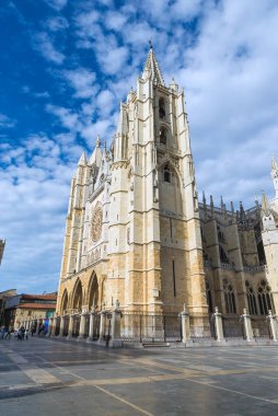 Leon Gotik Katedrali, Castilla Leon, İspanya