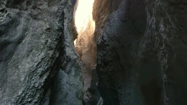 La Yecla Gorge, Burgos ili, (İspanya)