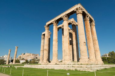Antik Zeus Tapınağı Olympeion, Atina, Yunanistan