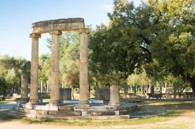 Olympia, Olimpiyat Oyunları - unesco dünya mirası doğum yeri önemli philippeion olan Yunanistan olympia, antik Harabeleri 