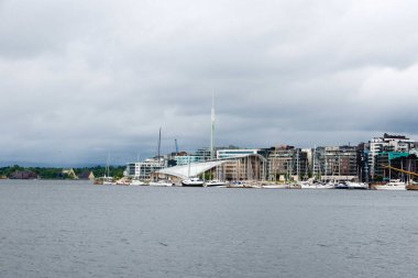 Oslo Fjord 'dan Astrup Fearnley Modern Sanat Müzesi.