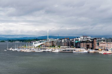 Oslo Fjord 'dan Astrup Fearnley Modern Sanat Müzesi.