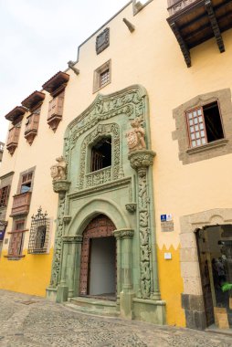 Casa de Colon (Christopher Columbus 'un evi), Las Palmas, Gran Canaria, İspanya