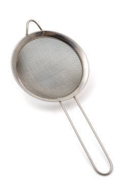 Beyaz arka plan üzerinde izole süzgeç