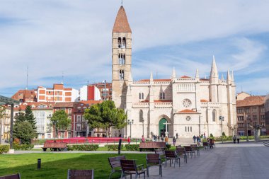 1 Kasım 2016: Santa Maria de la Antigua Kilisesi, Valladolid, Castilla y Leon. İspanya.