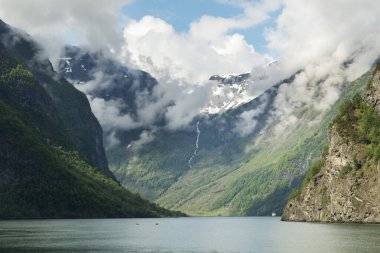 Sognefjord, Norwa 'ya yelken açıyoruz.