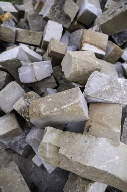 Yaya caddelerini oluşturacak inşaat malzemelerinin ayrıntıları