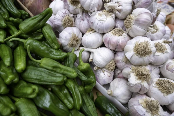 Detalle Verduras Secas Mercado Condimentos Alimentos Saludables —  Fotos de Stock