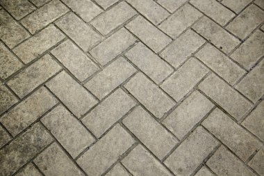 Kentteki yaya sokağı, yaya sokağı dekore edilmiş.