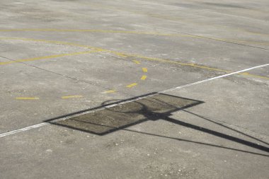 Basketbol sahasının ayrıntıları, sokak sporu