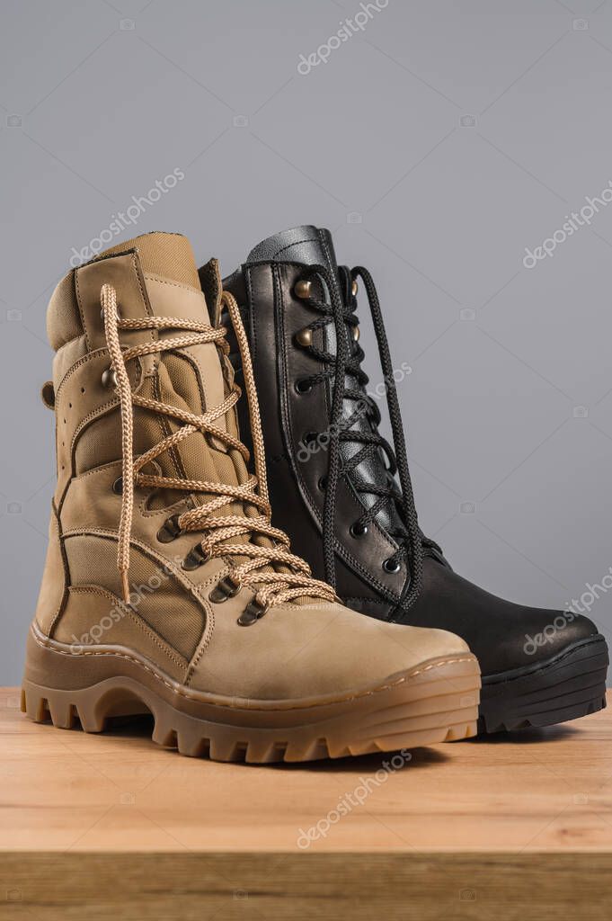 Botas Altas Botas Tacticas Color Camel Compra Online Botas