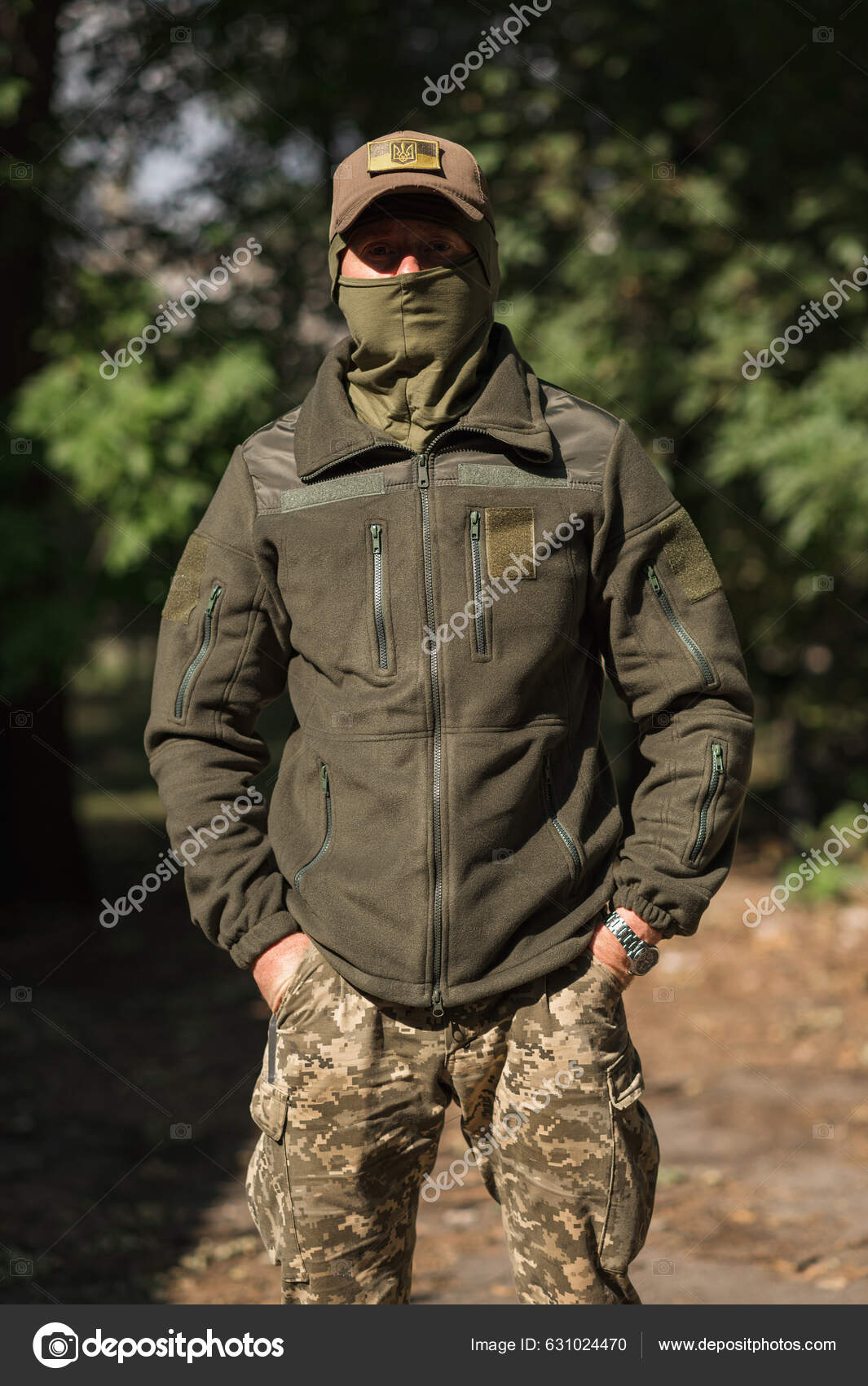 Ukrainian Soldier Warm Fleece Army Jacket Special Insulating Clothing ...