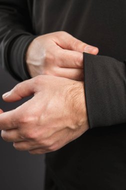 Erkekler için termal iç çamaşırı. Askerler için bir çift termal yelek.