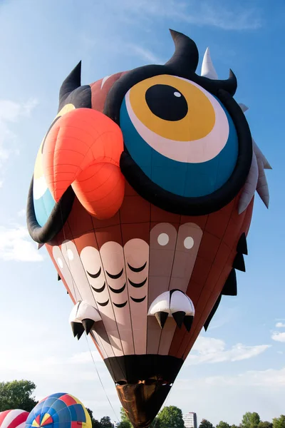 德国基尔 2023年6月17日 在基勒沃什2023年热气球在国际气球航行中起飞 — 图库照片