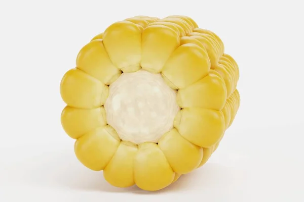 Realistic Render Corn — Stock Photo, Image