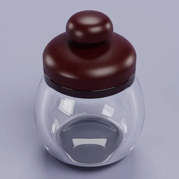 Ρεαλιστική Render Jar — Φωτογραφία Αρχείου