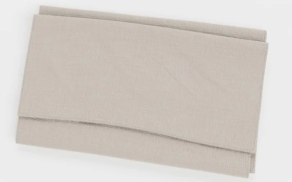 布の現実的な3Dレンダリング Napkin — ストック写真