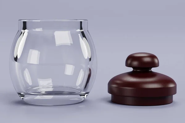 Реалістичний Рендер Jar — стокове фото
